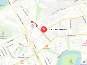 Движение по временному переезду на улице Новосоветской в Нижнем Новгороде будет закрыто с 1 июля. Переезд эксплуатировался в период строительства транспортной развязки на ул. Циолковского