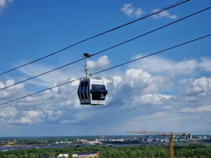 С 1 апреля Нижегородская канатная дорога переходит на летний режим работы