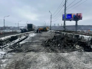 Дорожники приступили к активной фазе завершающего этапа капитального ремонта путепровода у Мызинского моста в Нижнем Новгороде