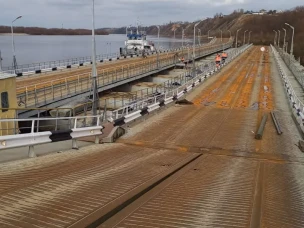 В субботу в Павлове начнут установку понтонного моста