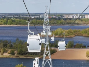 Нижегородская канатная дорога готова к запуску после модернизации