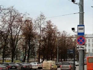 Новая камера фиксирует нарушения ПДД на пешеходном переходе в центре Нижнего Новгорода