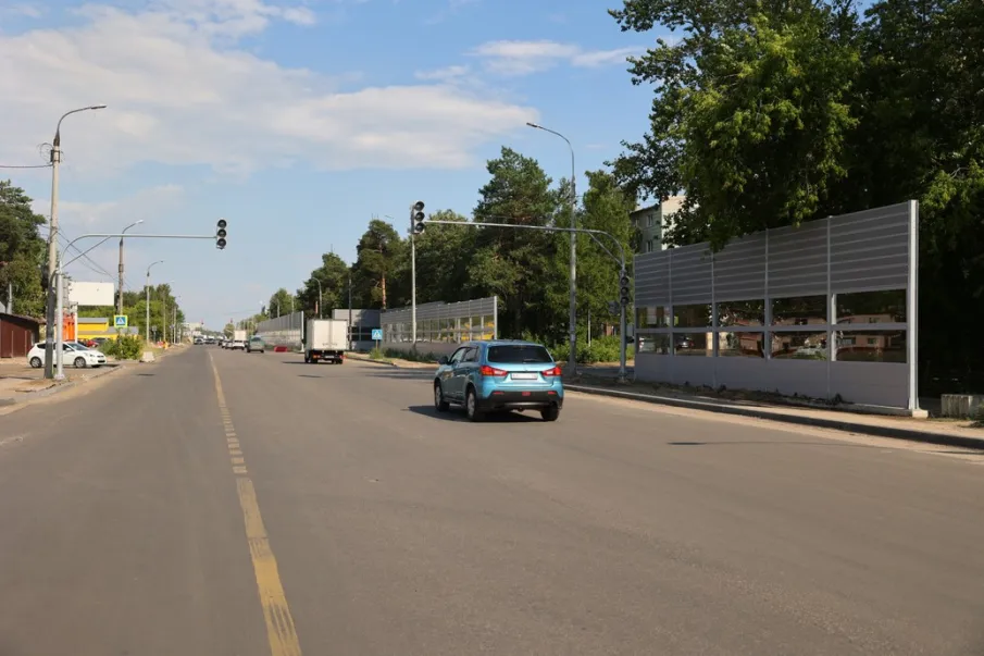 Реконструкция дороги на ул. Красноармейской в Дзержинске завершена на 80%. Работы велись с 2020 года по нацпроекту «Безопасные качественные дороги»