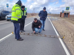 Первая в этом году приемка отремонтированной дороги состоялась в городском округе Перевоз