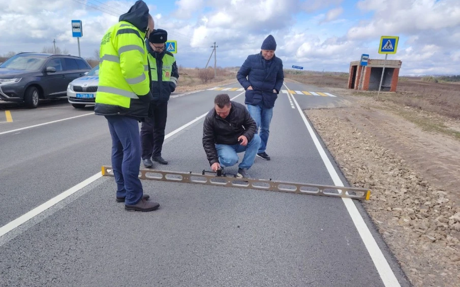 Первая в этом году приемка отремонтированной дороги состоялась в городском округе Перевоз