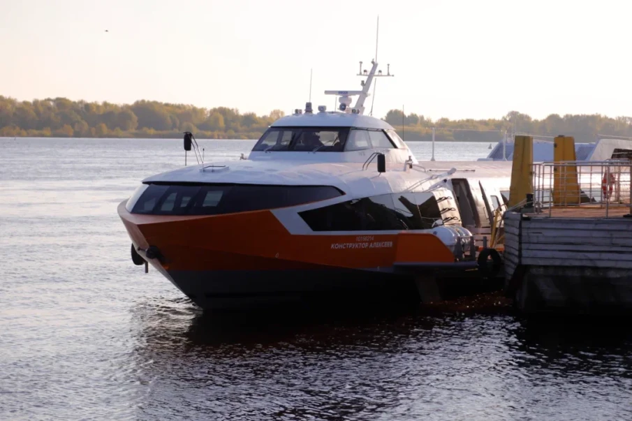 Новый «Метеор» 5 июля отправится в первый рейс из Нижнего Новгорода в Ярославль