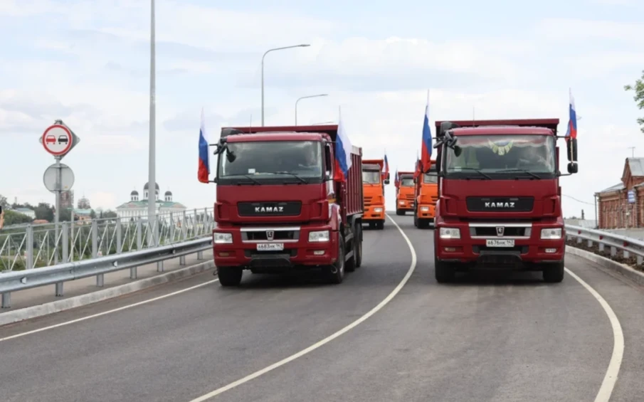 Движение по транспортной развязке над железнодорожными путями открыли в поселке Выездное Нижегородской области