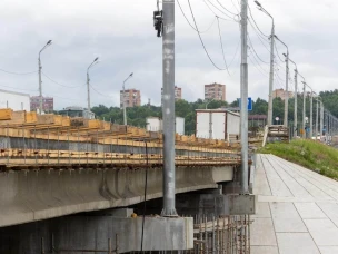 Мызинский путепровод: готовность – 84%