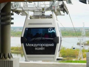 За июль Нижегородская канатная дорога перевезла рекордное число пассажиров