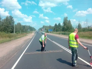 В городском округе Выкса завершен ремонт дорог, запланированных на 2025 год