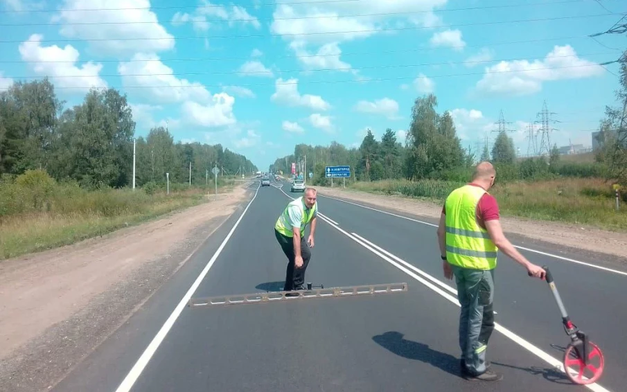 В городском округе Выкса завершен ремонт дорог, запланированных на 2025 год